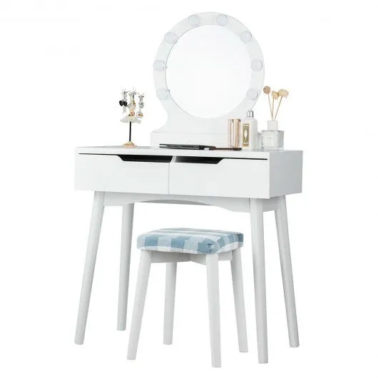 11 Bulbs LED Vanity Dimmable Mirror Hollywood Lights Kit
