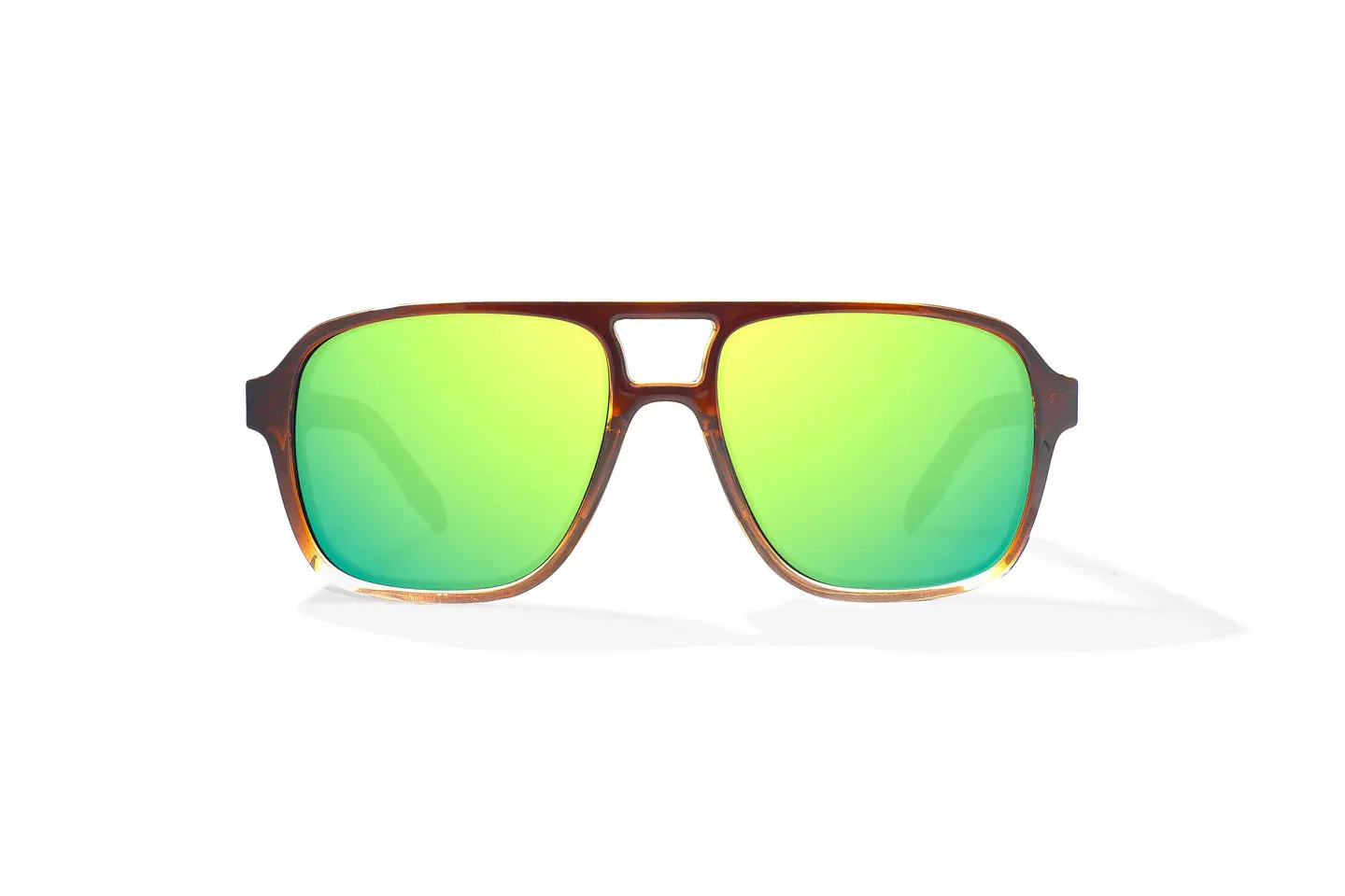 12 Twelve South Whiskey Fade Gloss / Green Mirror Polycarbonate