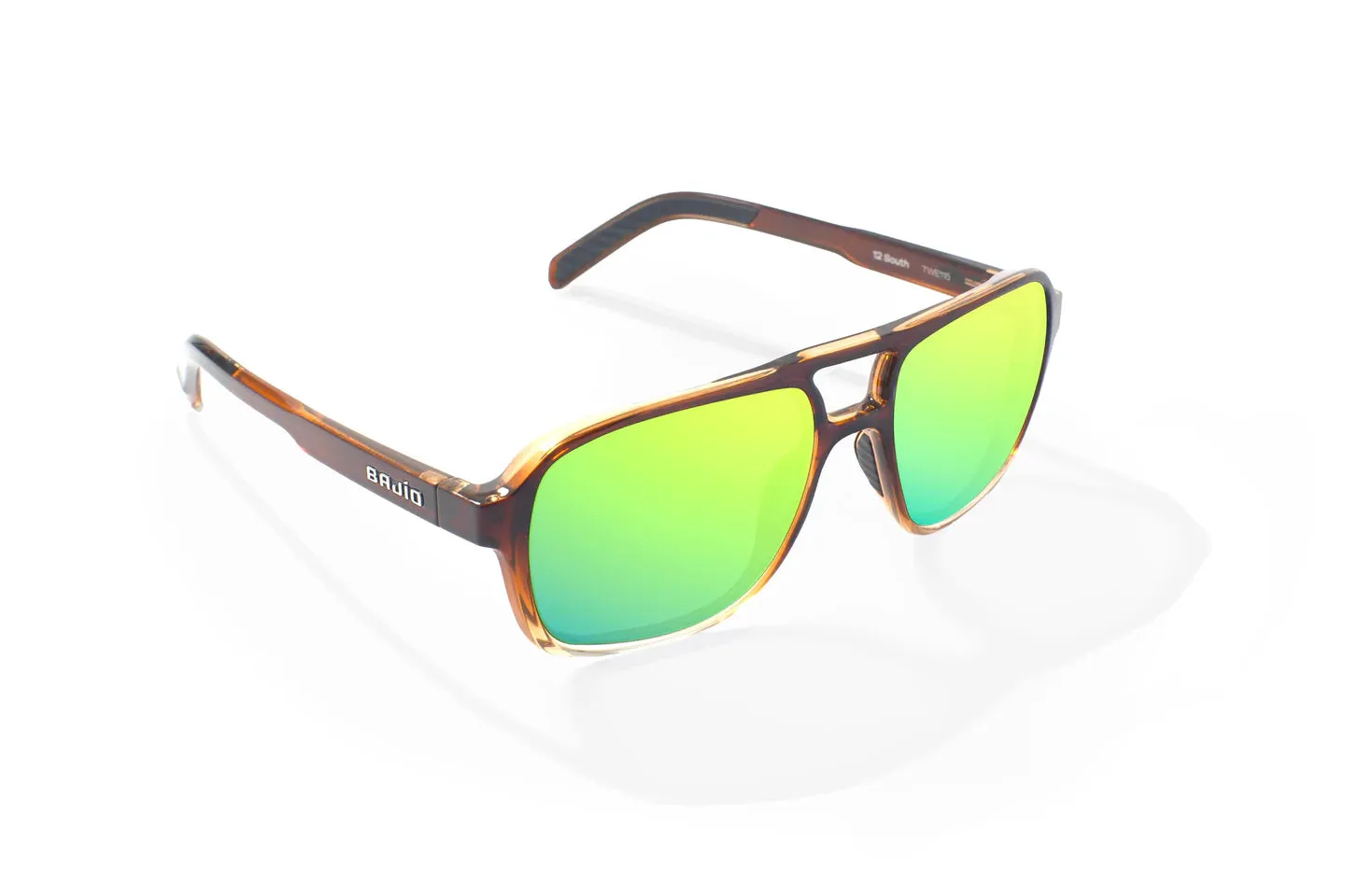 12 Twelve South Whiskey Fade Gloss / Green Mirror Polycarbonate