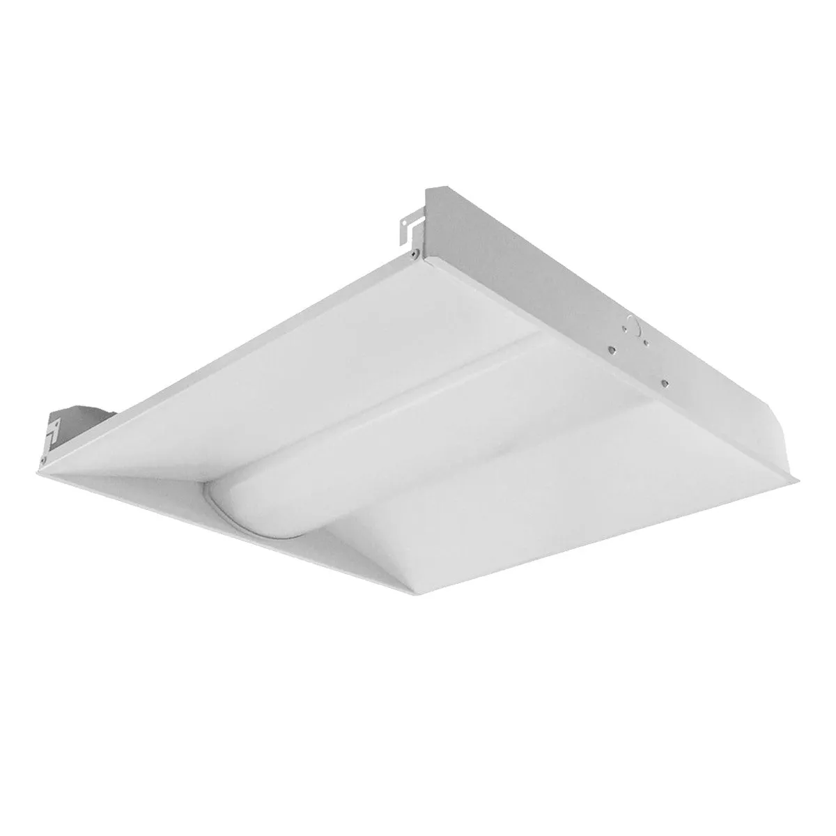 2x2 LED Troffer Light, 4400 Lumens, 20/40 Watts, 30K/35K/40K/50K, Center Basket, 120/277V