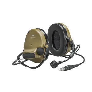 3M PELTOR MT20H682BB-47N CYS ComTac VI NIB Headset, Single Downlead, Neckband, Coyote Brown, 1 Each