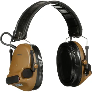 3M Peltor MT20H682FB-09 CY ComTac V Hearing Defender Headset, Coyote Brown, 1 Each