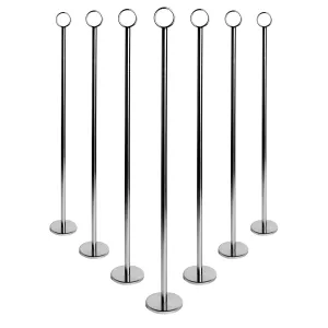 46cm Table Number Holders - Pack of 12 - By Argon Tableware