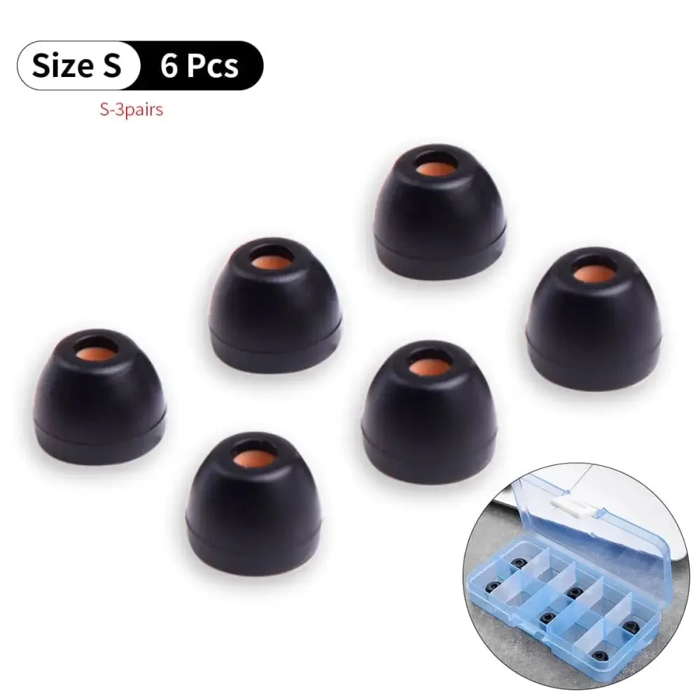 6pcs Silicone Ear Tips for Sony Wf-1000xm4, Wf-1000xm3 Wireless Earphone