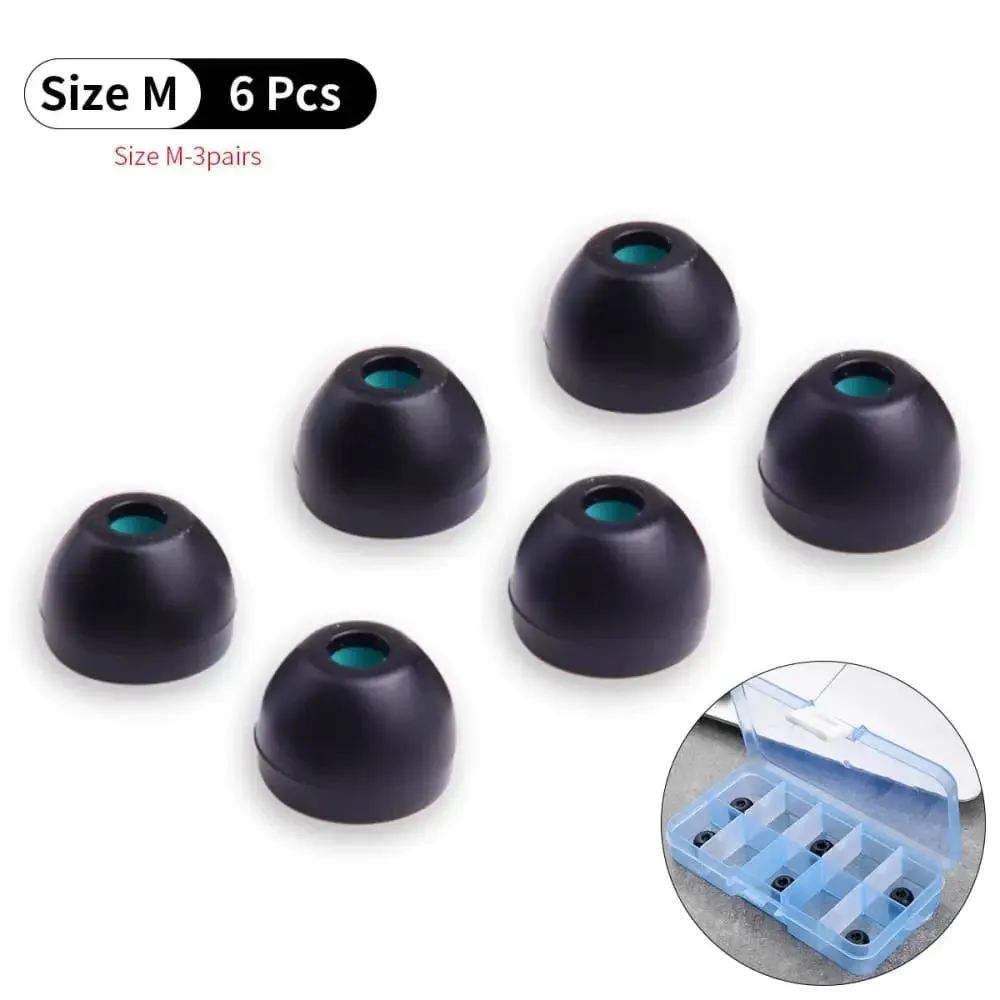6pcs Silicone Ear Tips for Sony Wf-1000xm4, Wf-1000xm3 Wireless Earphone