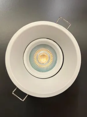 Adjustable GU10 Recessed Downlight In Sand White - ID 11372 - OPTIONS