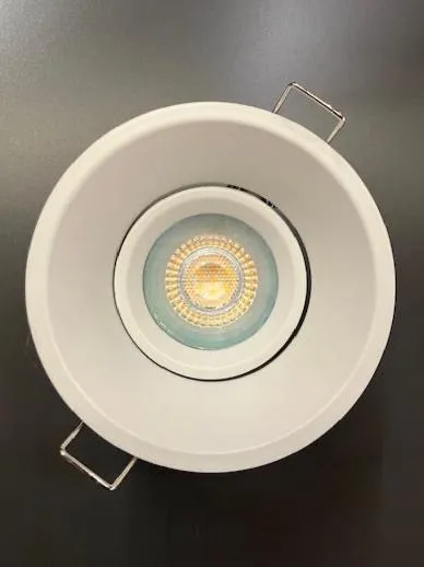Adjustable GU10 Recessed Downlight In Sand White - ID 11372 - OPTIONS