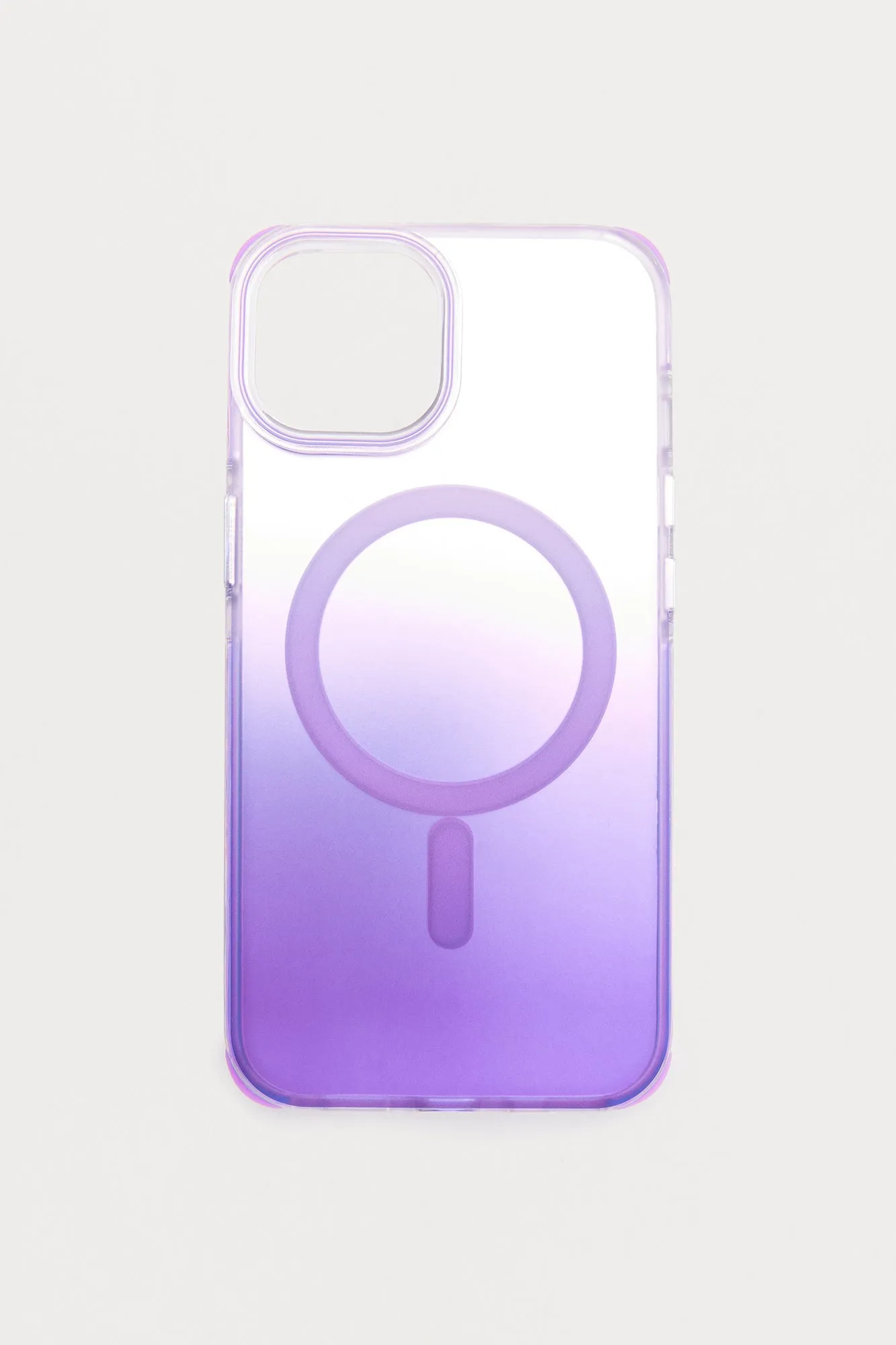 Alanna iPhone 14 Case With Magnet Ring - Purple