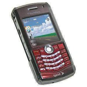 Amzer Snap On Transparent Case - Smoke Black