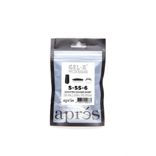 Apres Gel-X Tips (50pc) - Sculpted Short Square