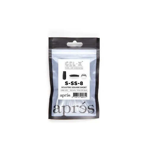 Apres Gel-X Tips (50pc) - Sculpted Short Square