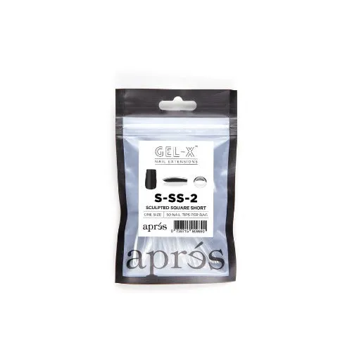 Apres Gel-X Tips (50pc) - Sculpted Short Square