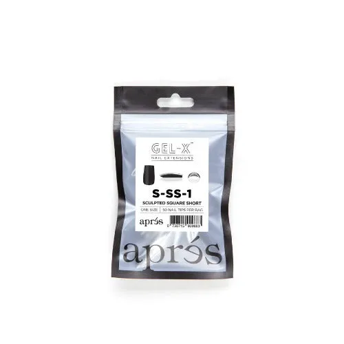Apres Gel-X Tips (50pc) - Sculpted Short Square