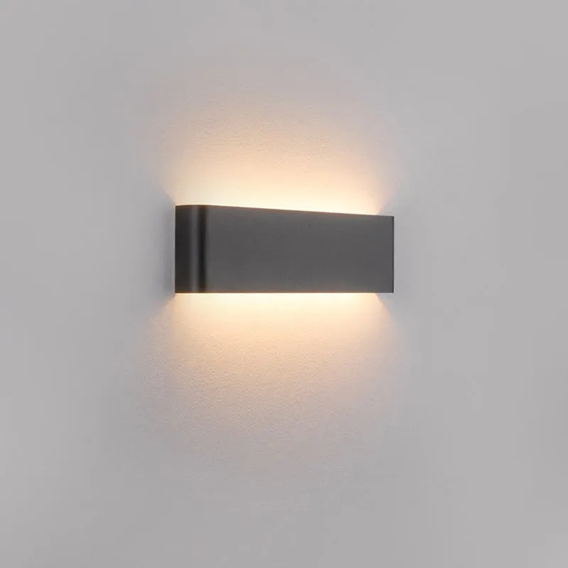 Black Stripline Up / Down Dimmable Wall Lamp