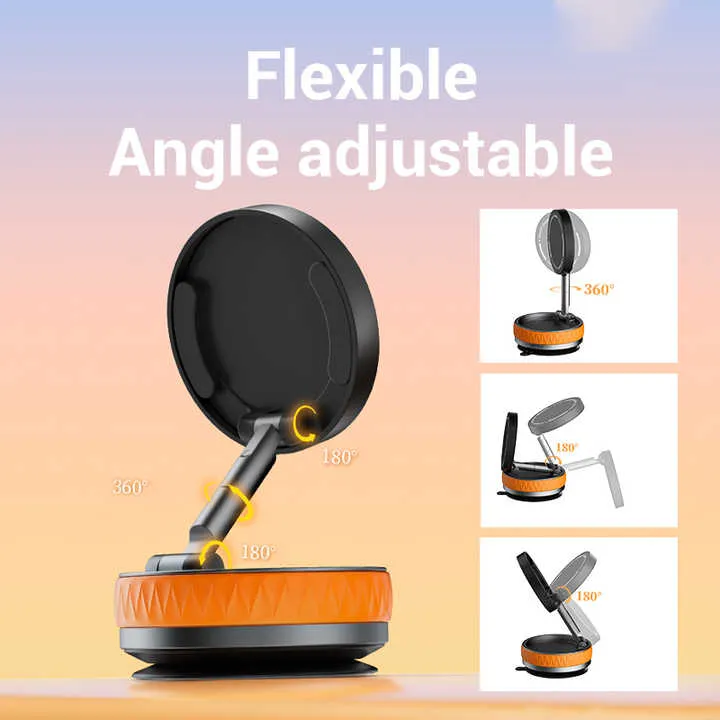 Boneruy X58 ° عالمي للسيارة من الزجاج الأمامي . Boneruy X58° Universal Car Windshield Mirror Dashboard