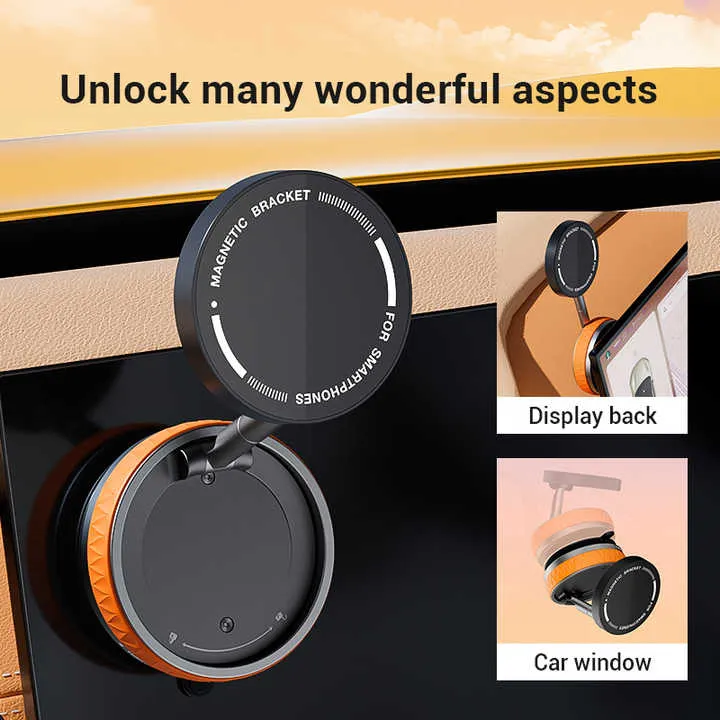 Boneruy X58 ° عالمي للسيارة من الزجاج الأمامي . Boneruy X58° Universal Car Windshield Mirror Dashboard