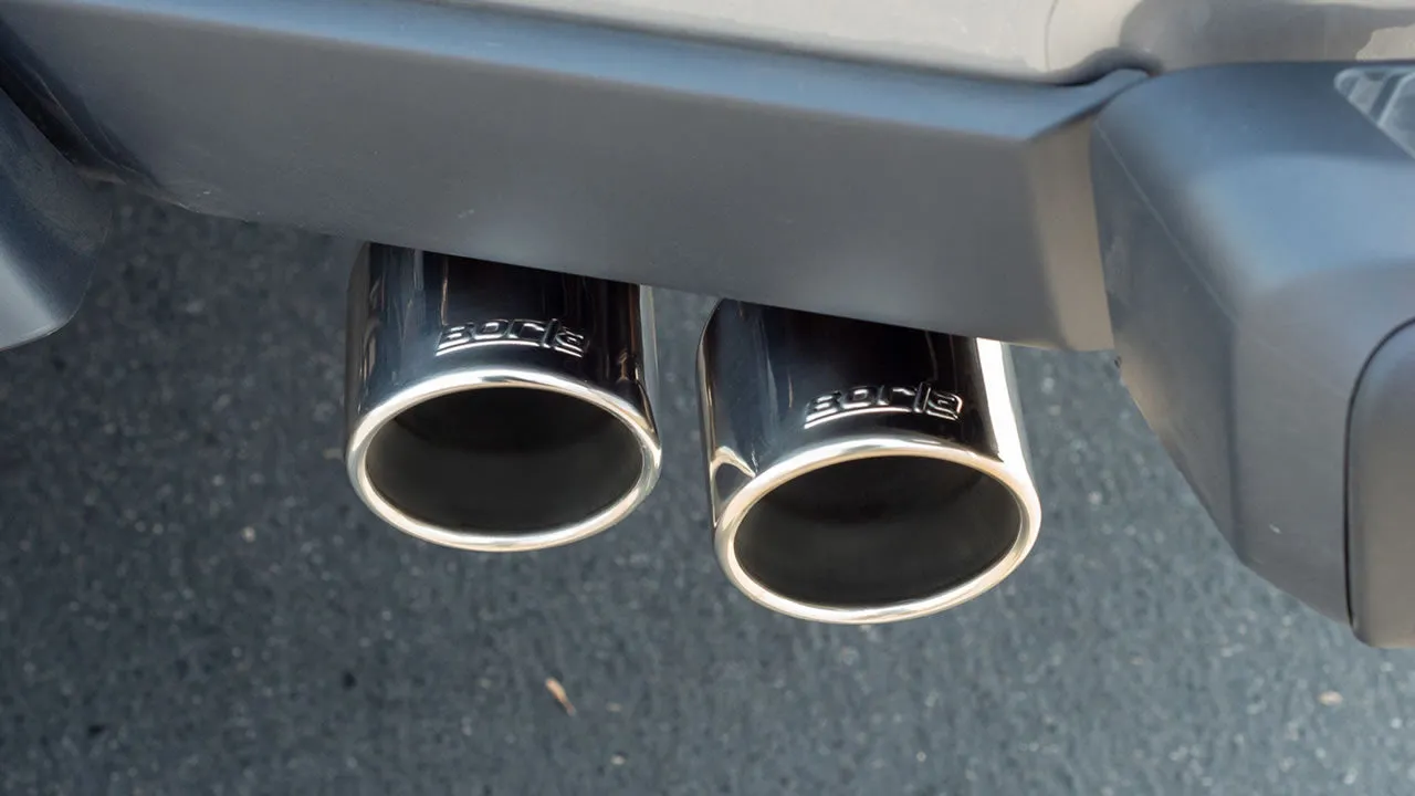 Borla S-Type Cat-Back Exhaust System (Dual Side Exit, Polished Tips): Jeep Gladiator JT 3.6L V6 2020 - 2024