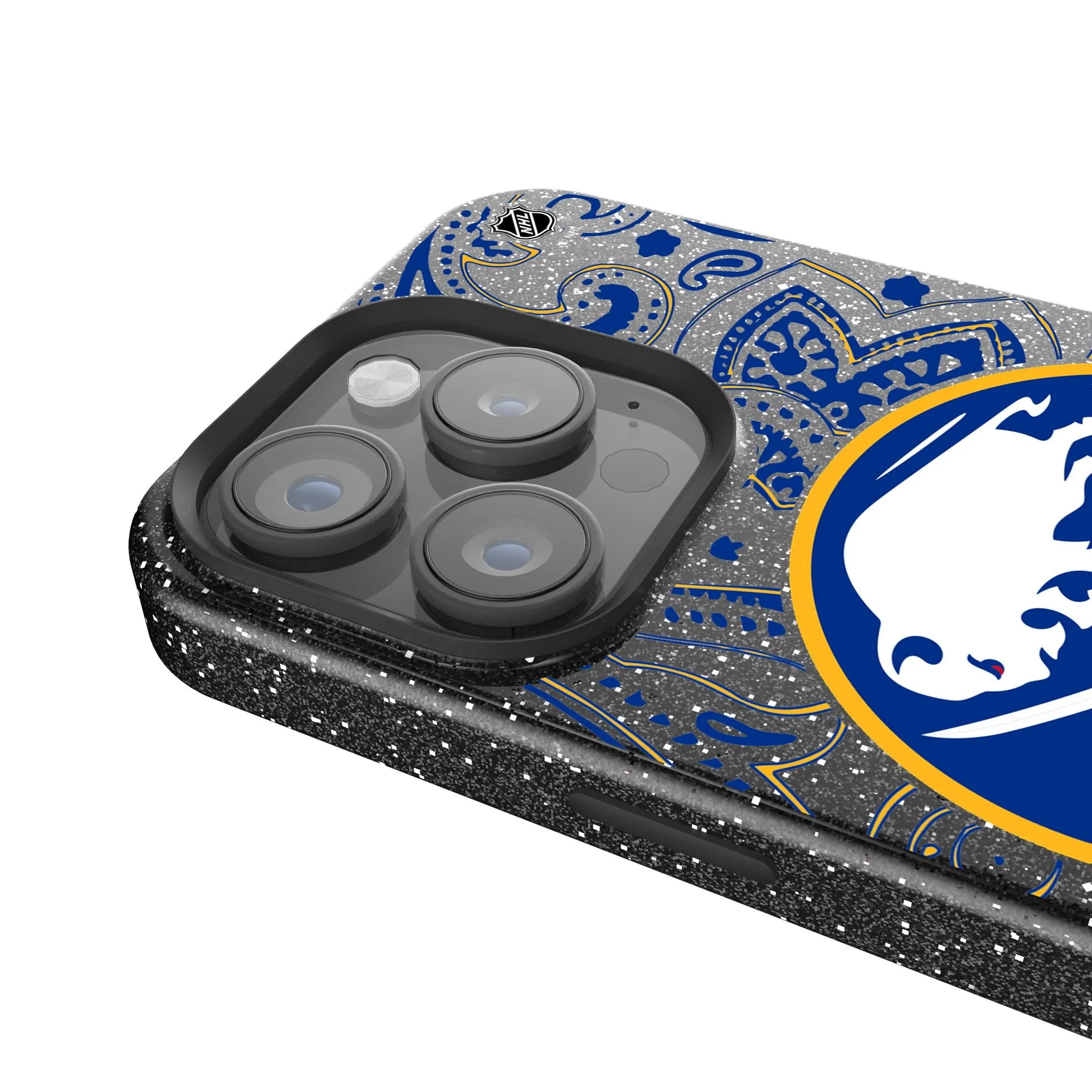 Buffalo Sabres Paisley Bling Phone Case