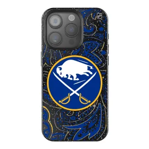 Buffalo Sabres Paisley Bling Phone Case