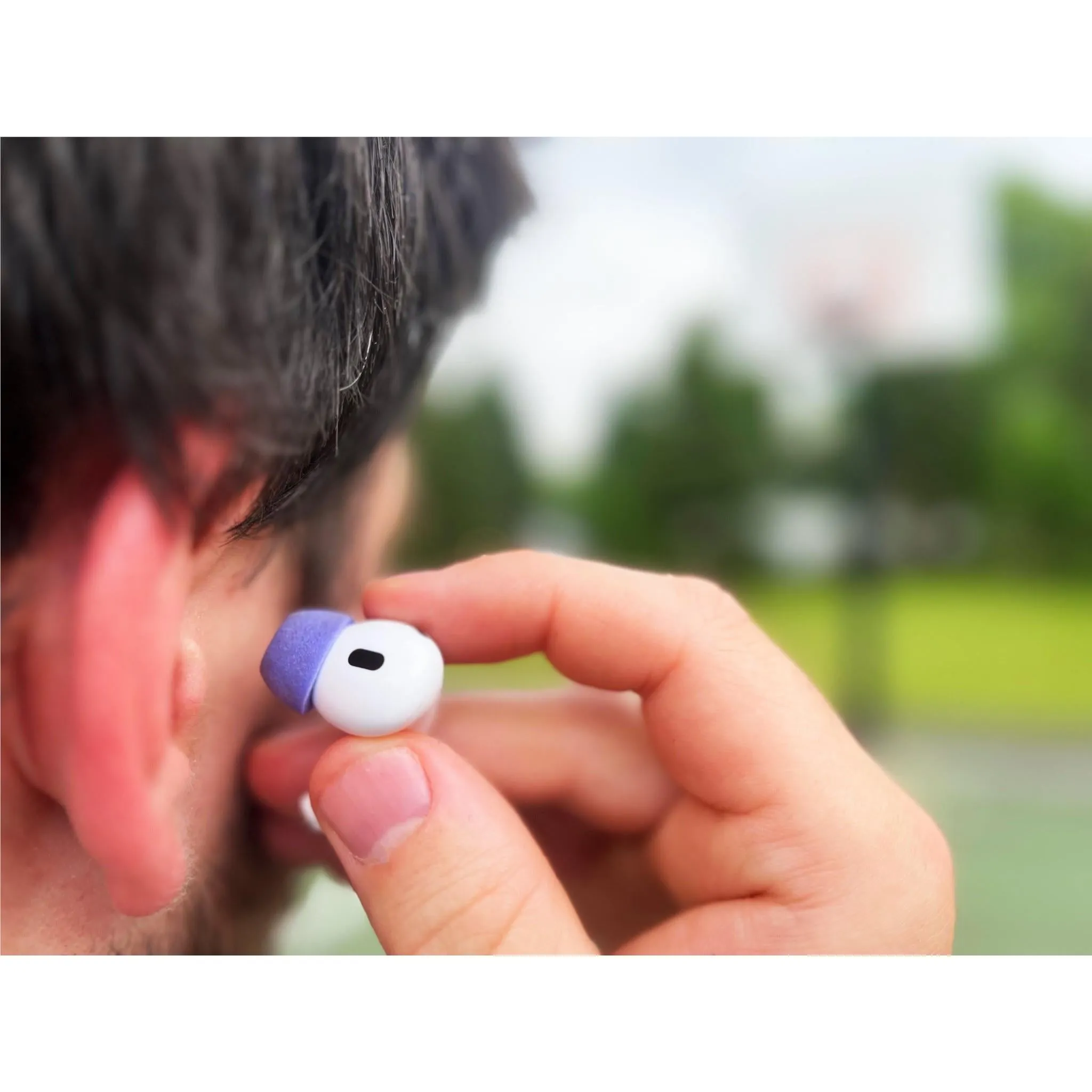 Comply Headphones Ear Tips for AirPods Pro (Electric Blue) [Assorted Pack]