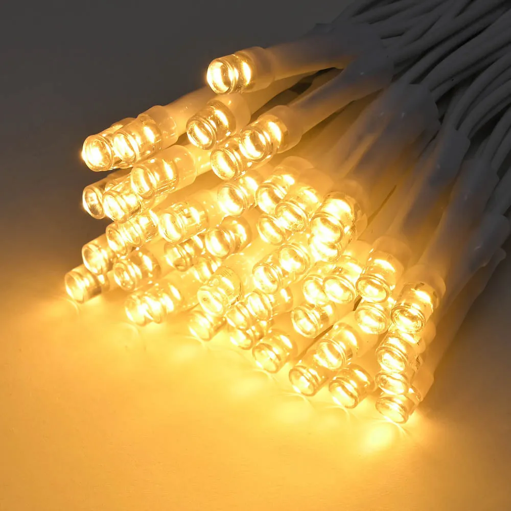 DIY Outdoor Umbrella Lights Battery Operated 7-9ft 6-Rib