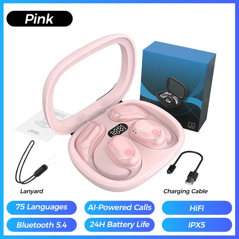 Early Xmas Sales - 60% OFFAI Voice Translation Bluetooth Earbuds