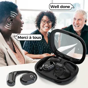Early Xmas Sales - 60% OFFAI Voice Translation Bluetooth Earbuds