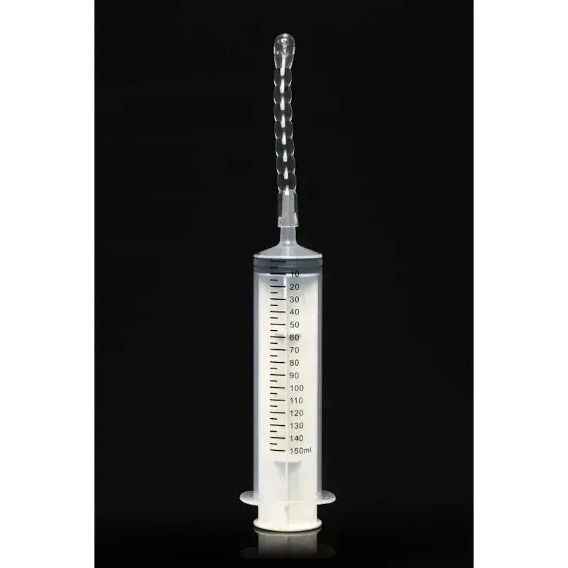 Enema Syringe With Attachments