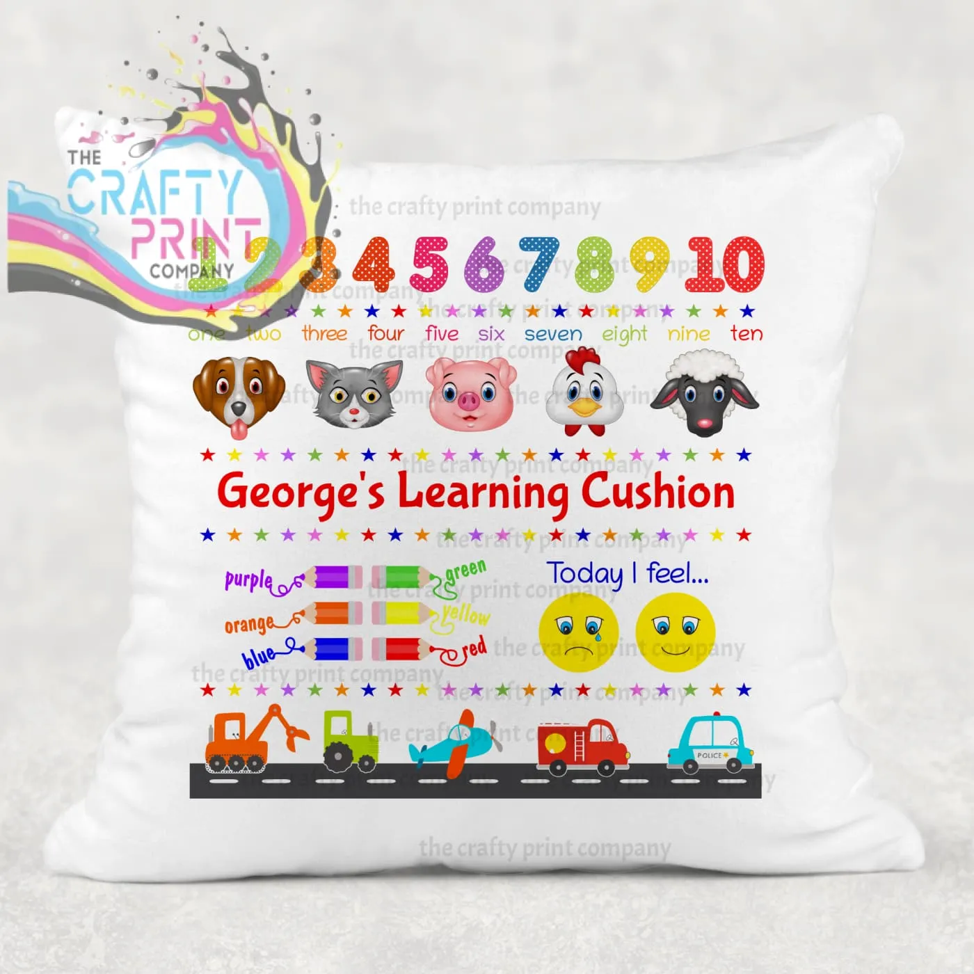 English Learning V2 Cushion