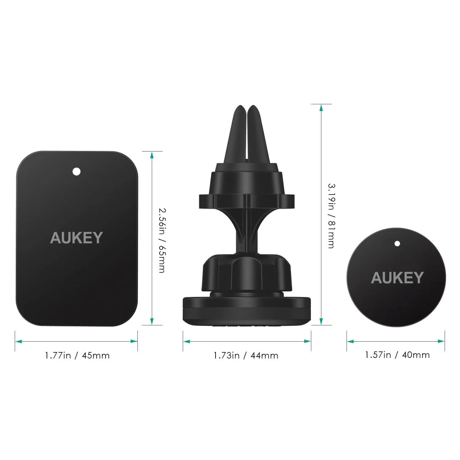 HD-C23 Magnetic Air Vent 360° Rotatable Car Mount