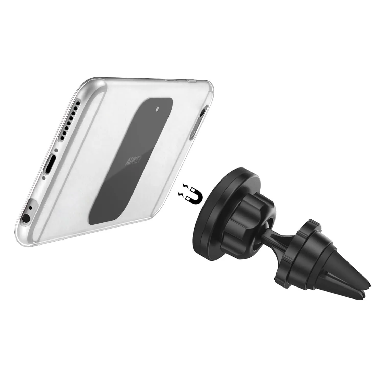 HD-C23 Magnetic Air Vent 360° Rotatable Car Mount