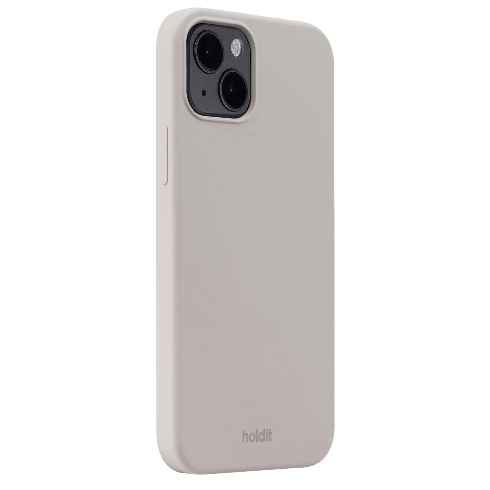 Holdit iPhone 15 Plus Soft Touch Silikone Case - Taupe