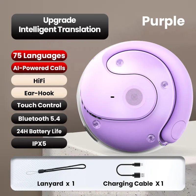 Hot Selling 49%OFFSmart Bluetooth Translation Earbuds