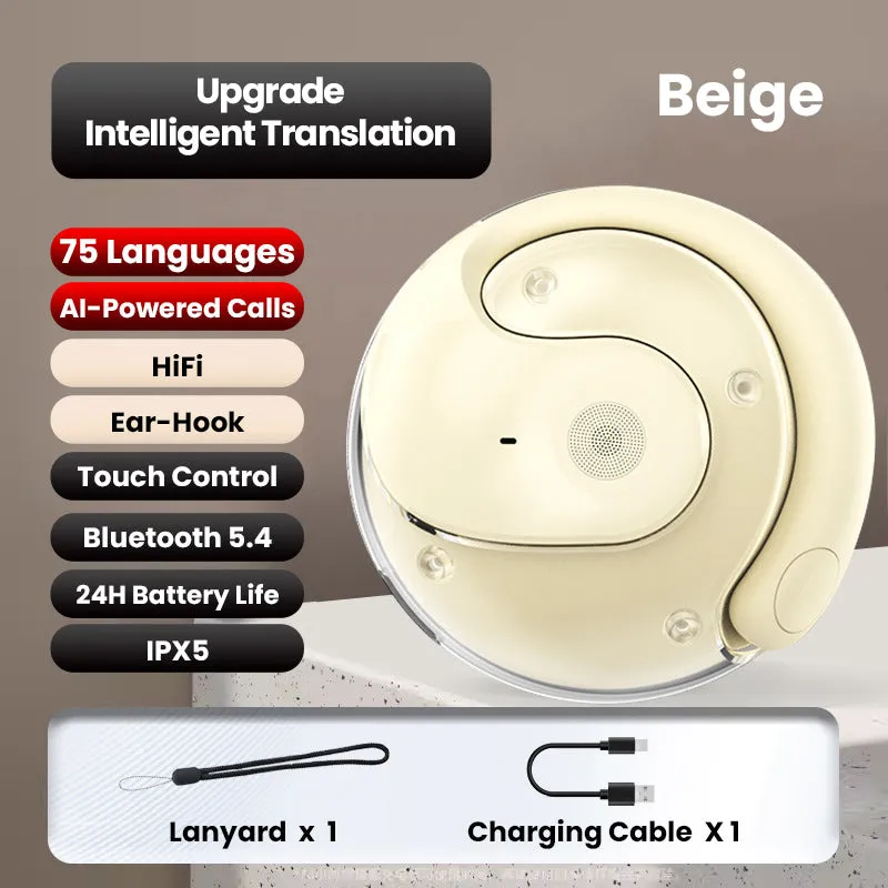 Hot Selling 49%OFFSmart Bluetooth Translation Earbuds