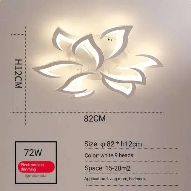 Illuminate LED ceiling light.