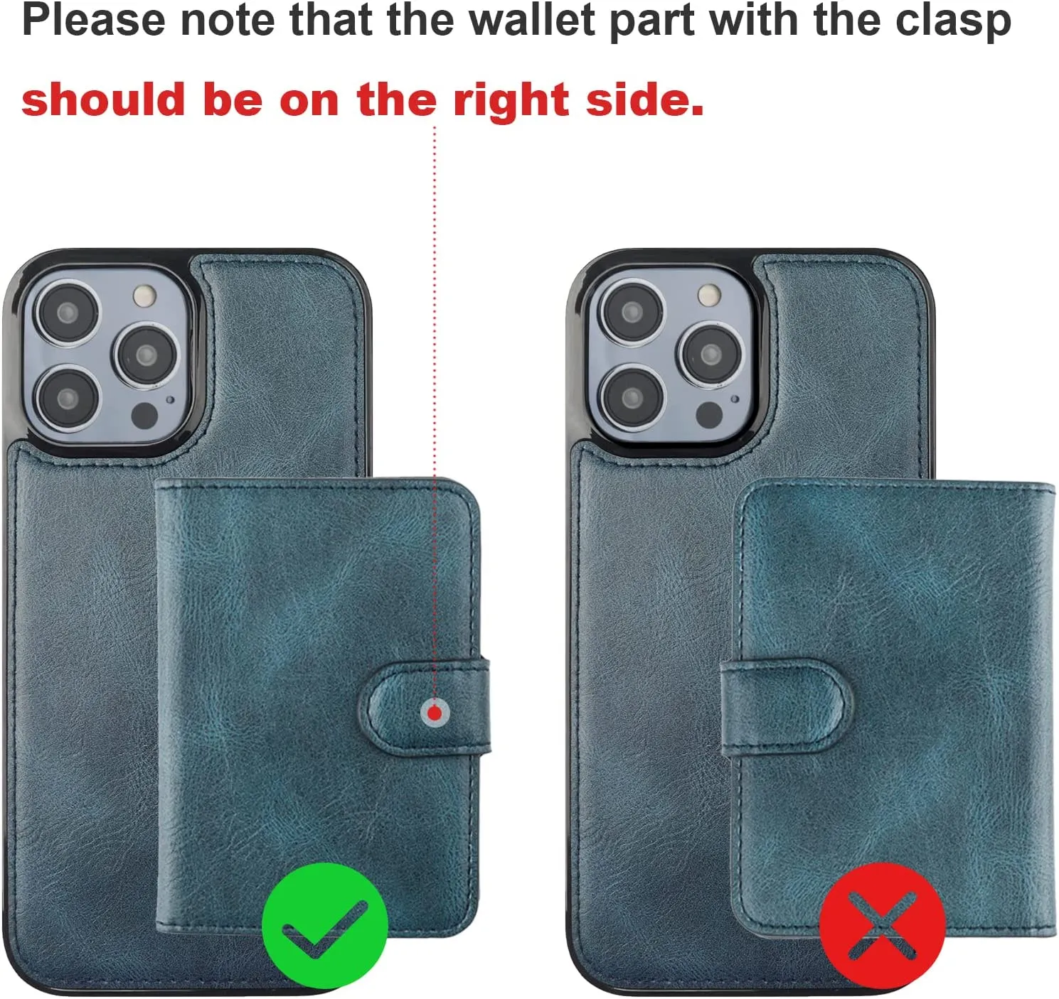 iPhone 14 Pro Max Compatible Holder Kickstand Wireless Charging 6.7 Inch Blue