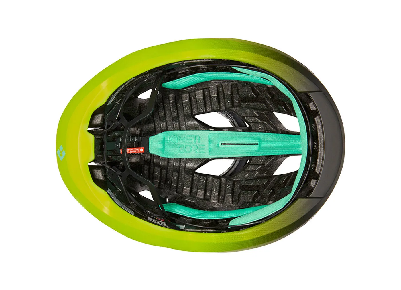 Lazer Helmet Strada KinetiCore Matte Dark Grey/Flash Yellow