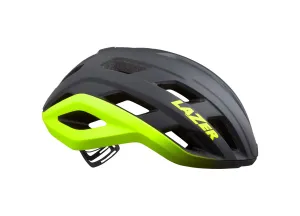 Lazer Helmet Strada KinetiCore Matte Dark Grey/Flash Yellow