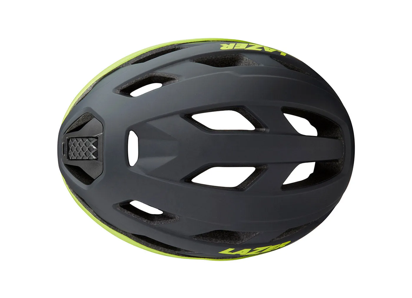 Lazer Helmet Strada KinetiCore Matte Dark Grey/Flash Yellow