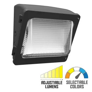 LED Wall Pack, 5000 Lumens, 15/20/30 Watts, 30K/40K/50K, 120-277V, Dusk To Dawn, 10 Years Warranty