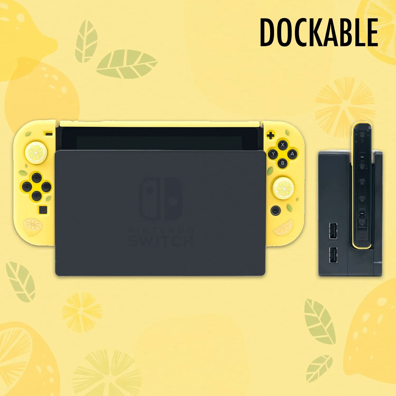 Lemon Case - Cute Fruit Nintendo Switch, Lite, OLED