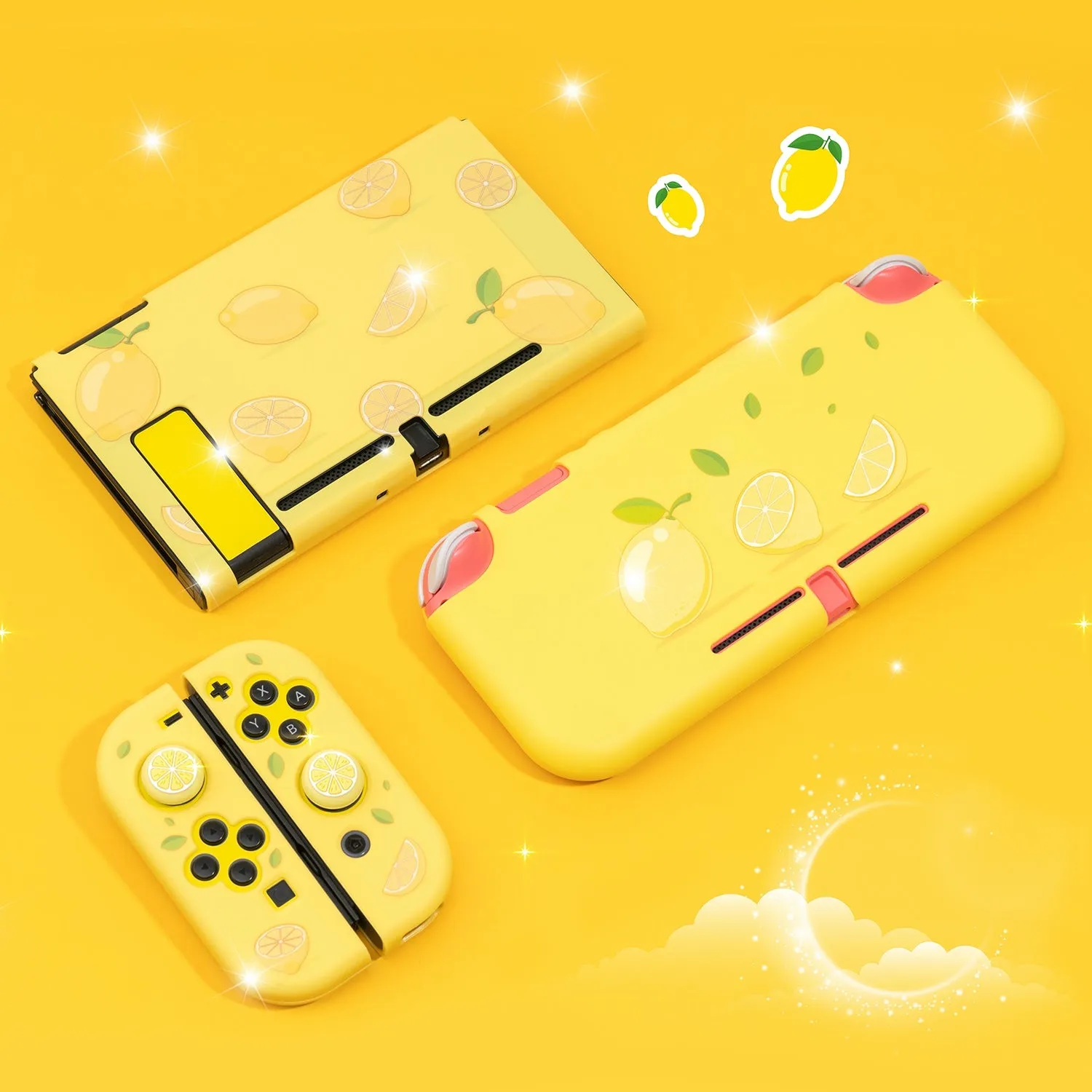 Lemon Case - Cute Fruit Nintendo Switch, Lite, OLED