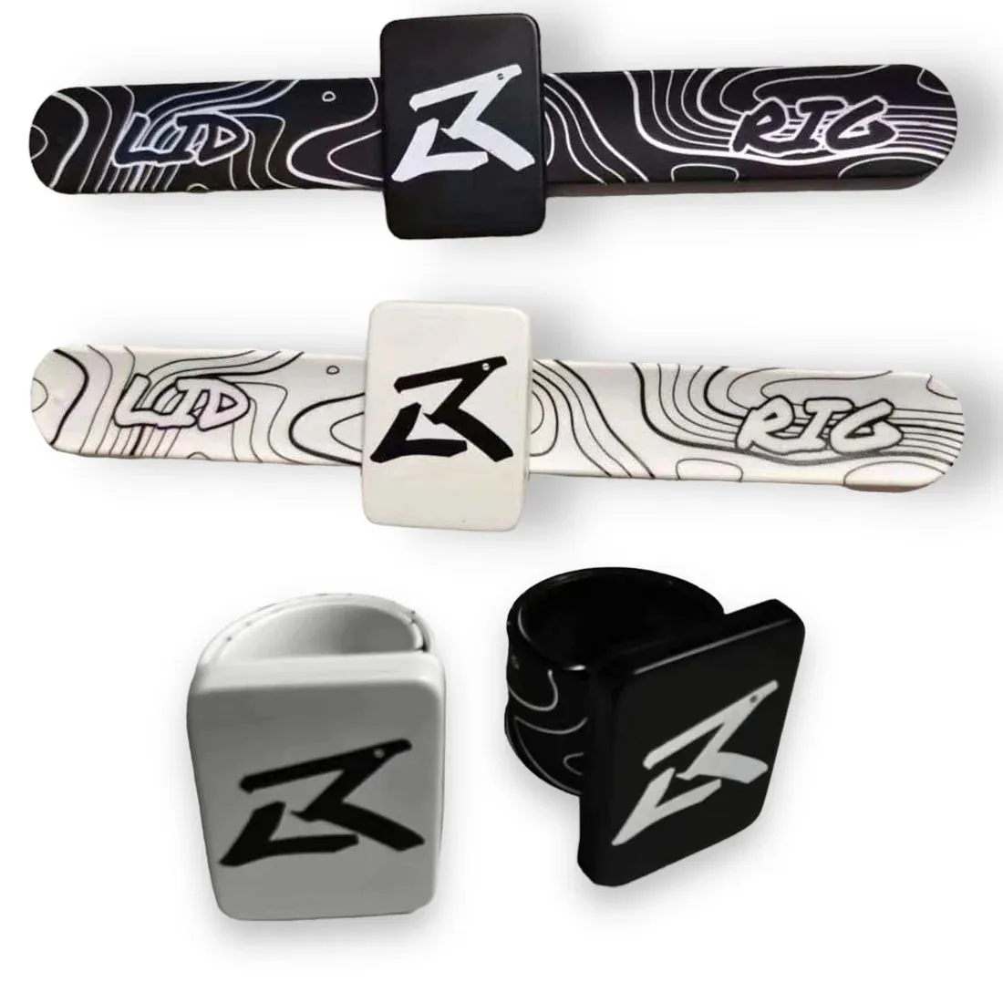 Lid Rig - Mag Band - White Topo