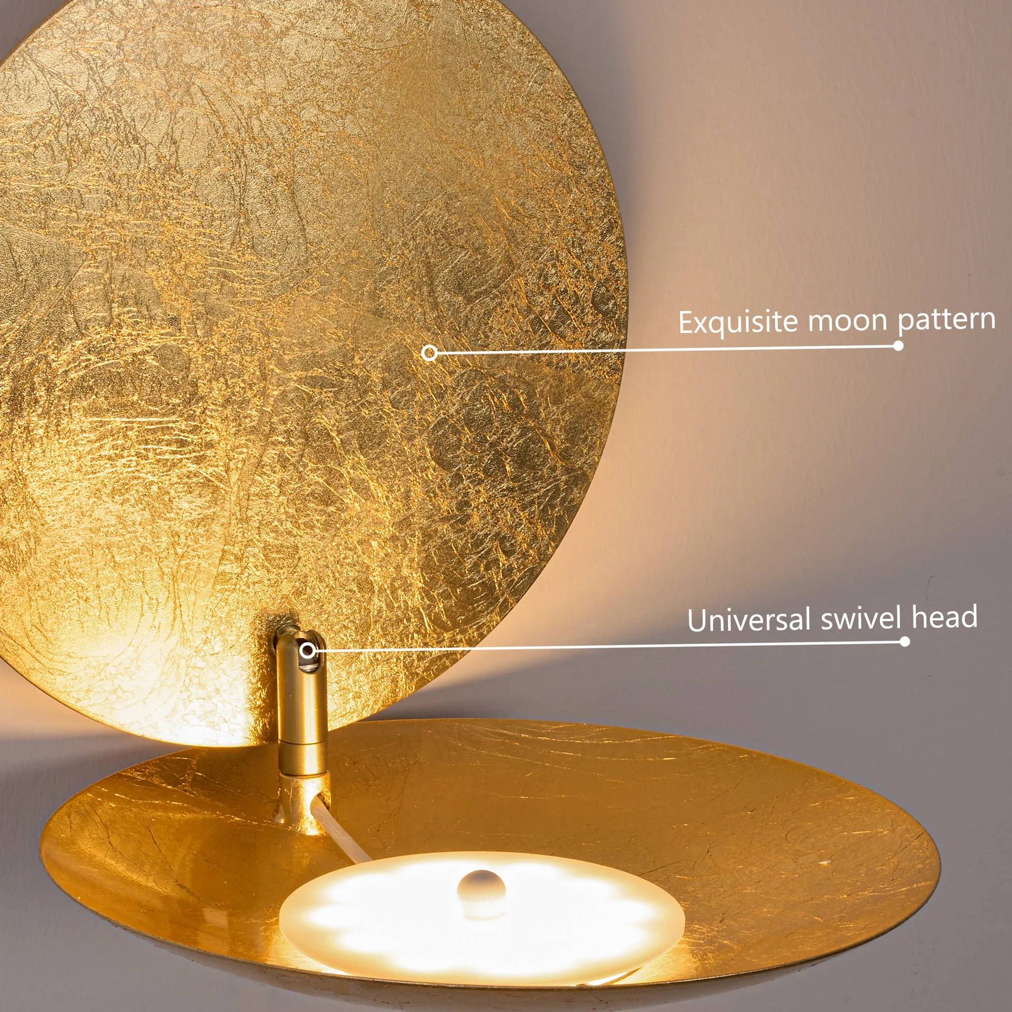 Phases of Moon Wall Fixture