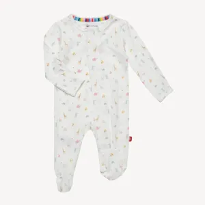 Pink Little Bitty Pretty One Modal Magnetic Footie