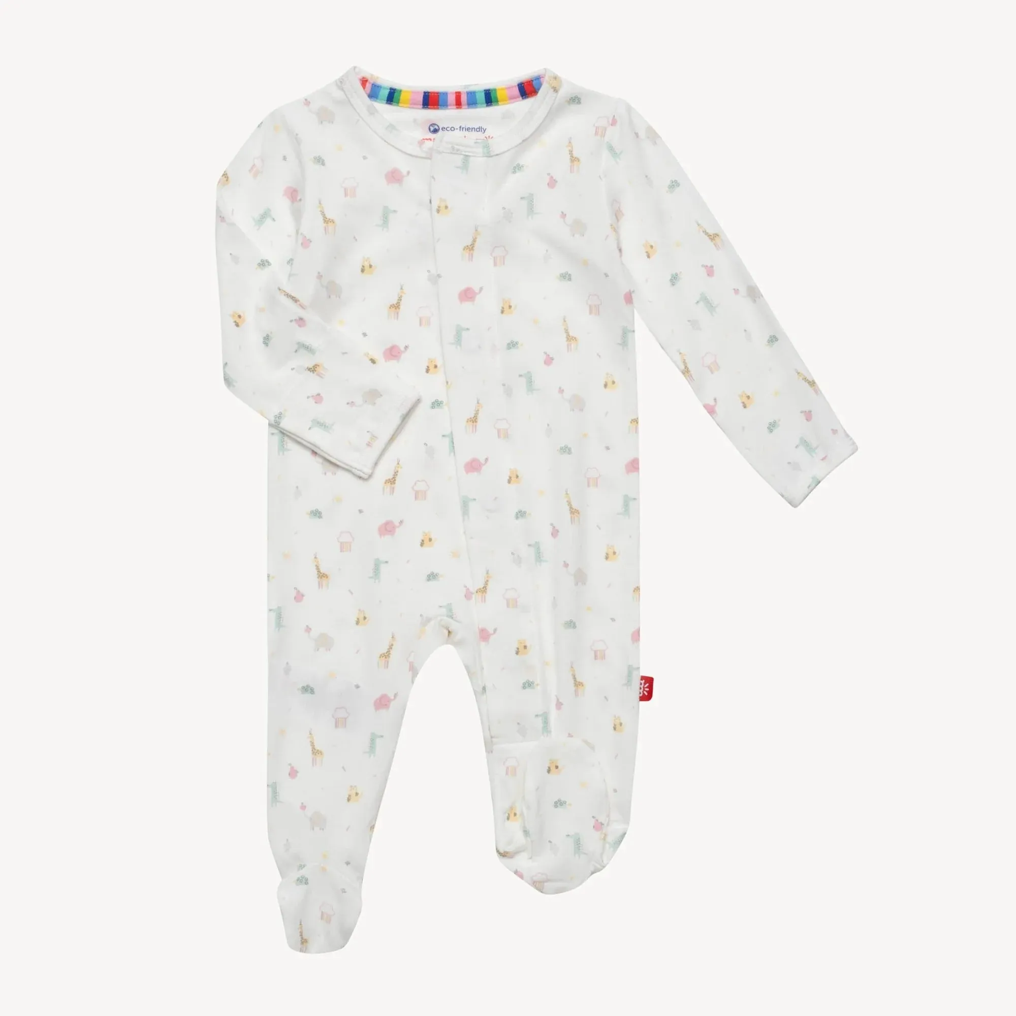 Pink Little Bitty Pretty One Modal Magnetic Footie