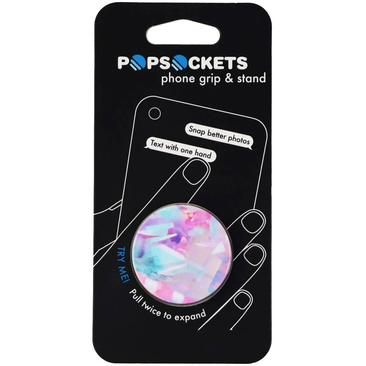 PopSockets Collapsible Grip & Stand for Phones and Tablets - Cristales (Gloss)