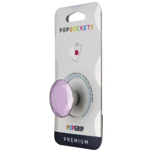 PopSockets PopGrip Stand and Grip with Swappable Top - Metallic Diamond Lilac