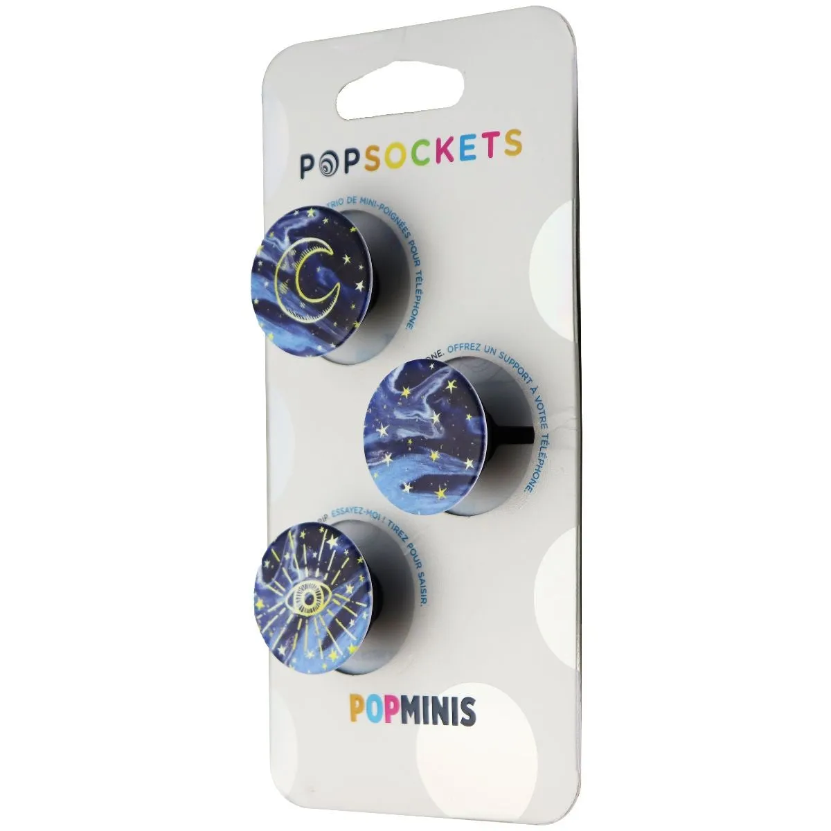 PopSockets PopMini Grips for Phones & Tablets (3 Pack) - Starry Skies