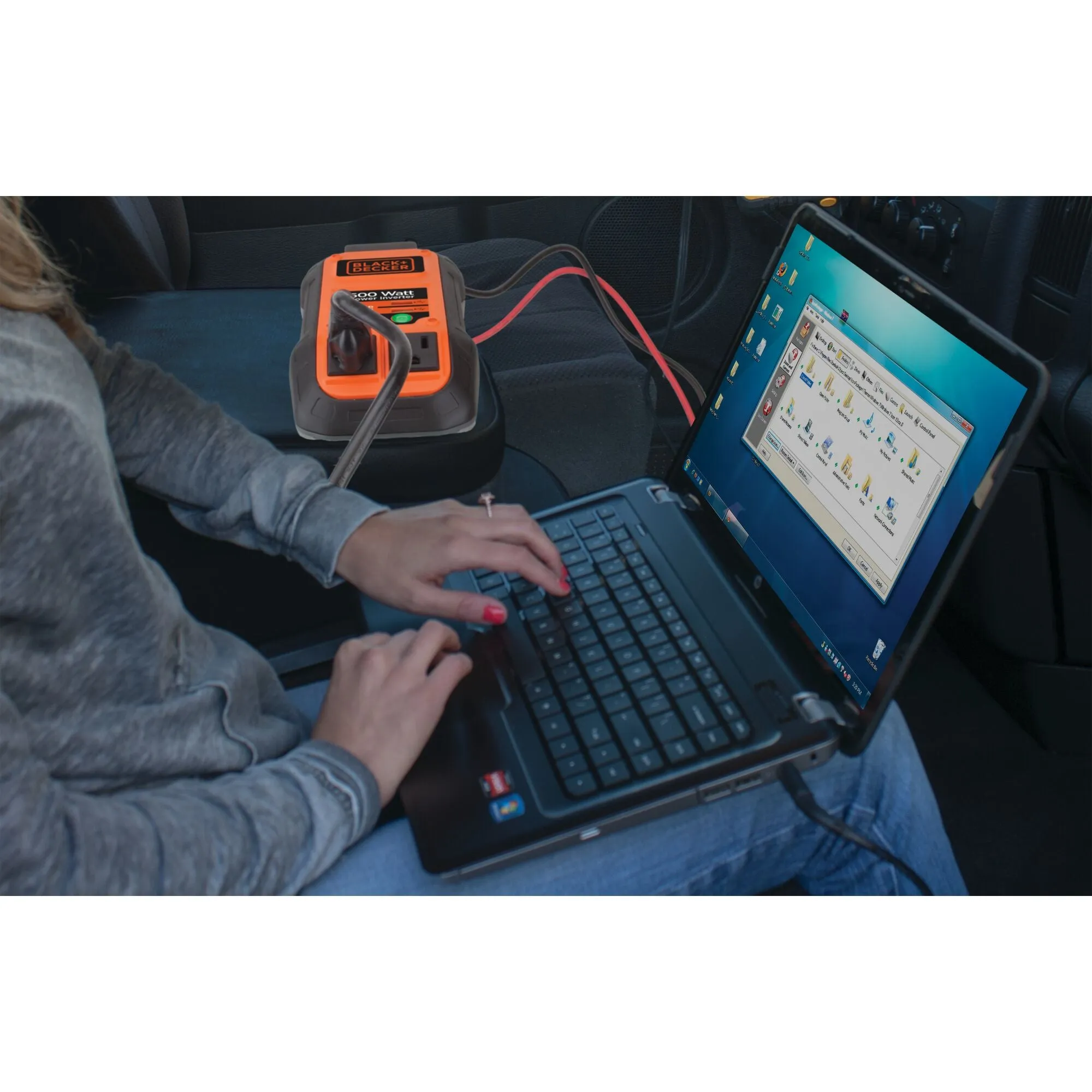 Power Inverter with USB Port